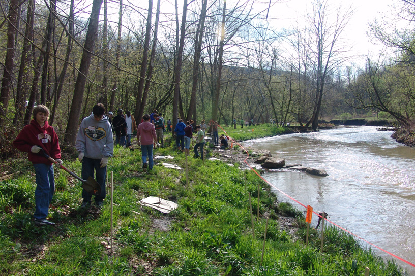 Riparian Buffer Planting